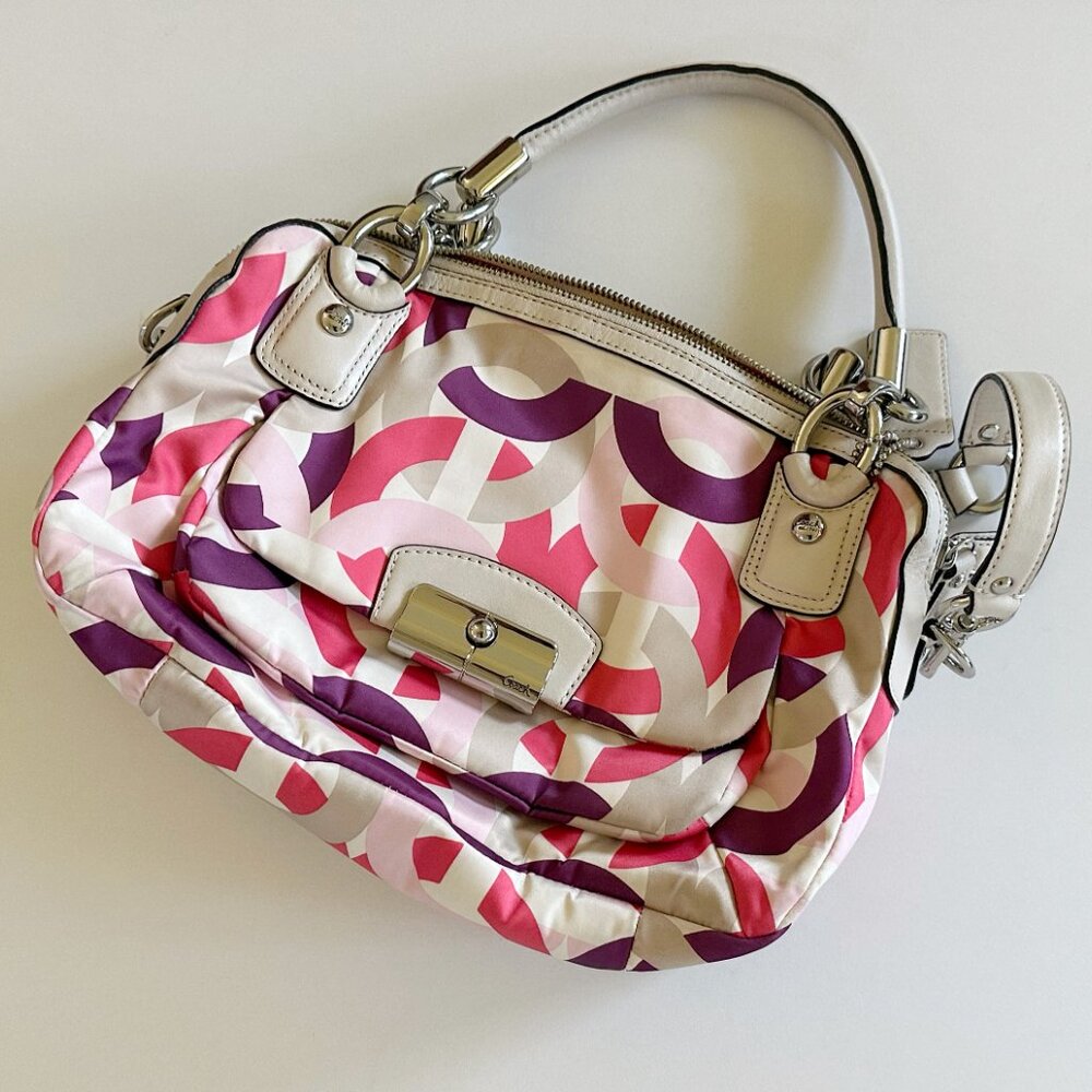 Coach Sateen Shoulder Bag